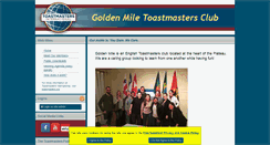 Desktop Screenshot of goldenmileclub.org